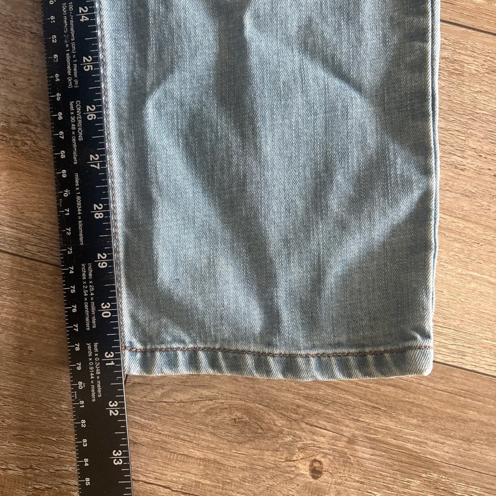 Prana Jeans Mens 33x32 (fits 33x31) Blue Slim Fit Organic Cotton Stretch Denim - Picture 6 of 8